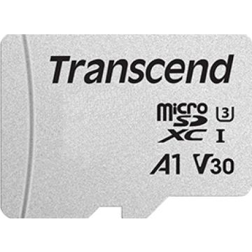 Transcend 300S - Flashgeheugenkaart (adapter inbegrepen)