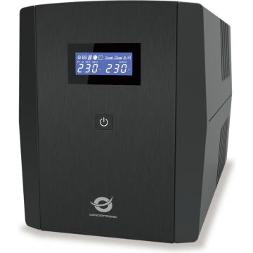 CONCEPTRONIC ZEUS UPS 2200VA 1320W IEC+Schuko Socket