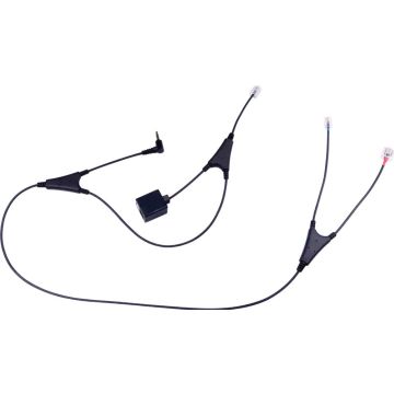 Jabra 14201-37 LINK - Elektronische haakschakeladapter voor draadloze koptelefoon, digitale telefoon