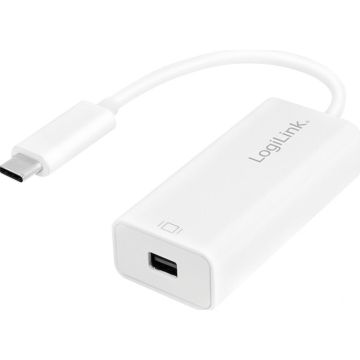 LogiLink Adapter USB 3.2 Gen 1x1 to Mini DP, USB-C, wit