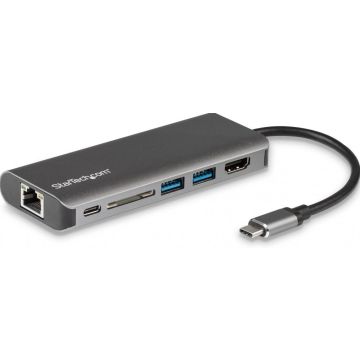 StarTech.com USB-C Multiport Adapter w/ SD Slot - PD
