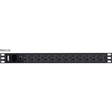 1U 16A 12Port Basic PDU