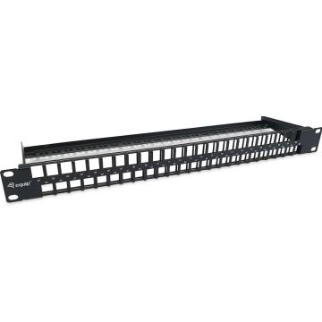 Equip 19"" Keystone Patchpanel Cat6 48x RJ45 1HE