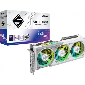ASRock Intel Arc B580 Steel Legend 12GB OC - Videokaart