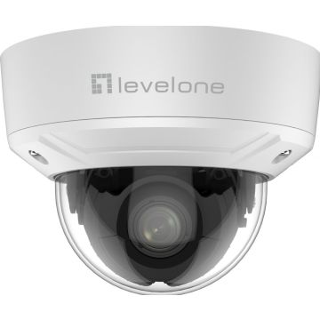 LevelOne IPCam FCS-3461 Dome Out 2MP H.265 IR 10W PoE