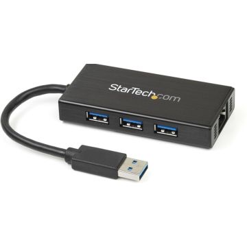 StarTech.com ST3300GU3Bl - Hub