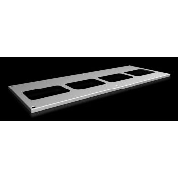 Rittal SV Dachblech voor VX, BT: 1100x400 mm, voor Kabeleinfü