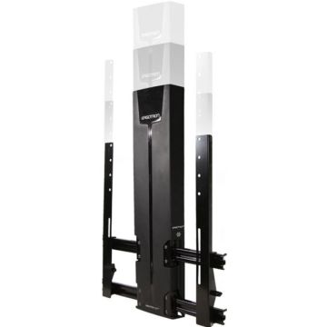 Ergotron - Bevestigingskit (2 kantelbeugels, montagesjabloon, hefmodule met laag profiel, kabelbeheerhardware)