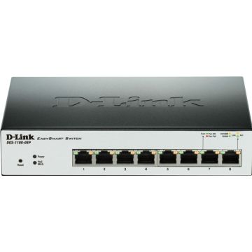 D-Link EasySmart Switch DGS-1100-08P - Switch