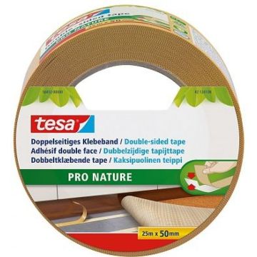 tesa Doppelseitiges Klebeband Pro Nature 25m 50mm