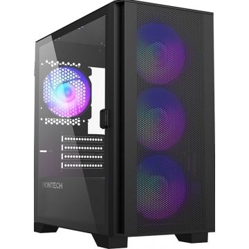Montech AIR 100 ARGB Zwart - Minitowermodel