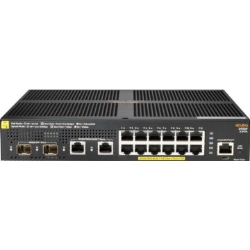 HPE Aruba 2930F 12G PoE+ 2G2SFP+ - Switch