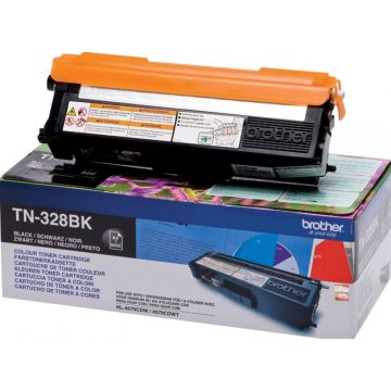 Brother TN328BK - Zwart
