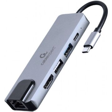 gembird USB Type-C 5-in-1 combi-Adapter