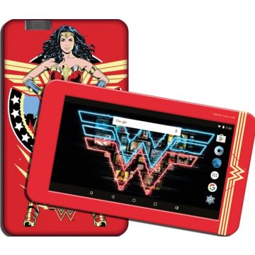 eSTAR Hero tablet Wonder Woman 84/7i/9.0 Android/QuadCore IPS/16GB/2GB/0.3 Mpixel/2400mAh/Wifi/Branded Protective Silicon Case