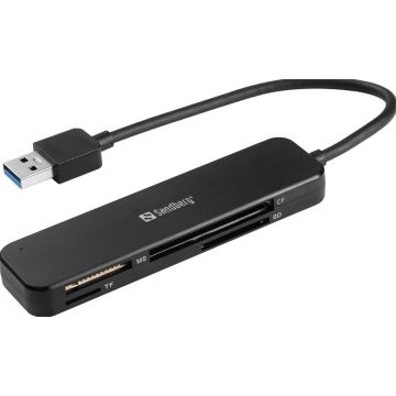 Sandberg USB 3.0 Pocket Card Reader,