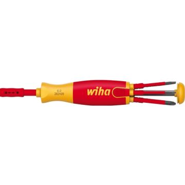 Wiha schroevendraaier inkl. Bit Magazin LiftUp 6 slimBits