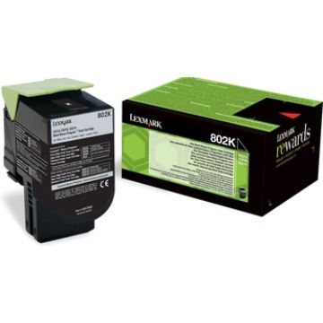 Lexmark 802K - Zwart