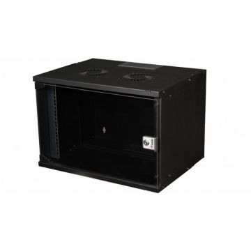 Equip Wandgehäuse 19"  07U 540x400mm schwarz