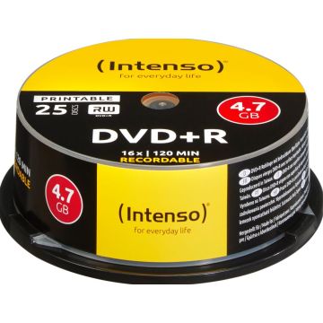 Intenso x25 DVD+R 4.7GB 16x Prt CB
