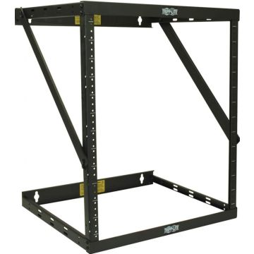 Eaton Tripp Lite Series 8U 12U 22U 2 Post Open Frame Rack Cabinet Expandable 11.5" Depth Wall Mount - Rack open frame