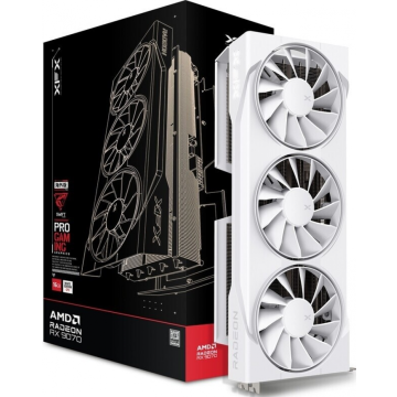 XFX SWIFT AMD Radeon RX 9070 White Triple Fan Gaming Edition - Videokaart