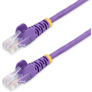 StarTech.com 10m Cat5e Ethernet netwerkkabel met snagless RJ45 connectors - UTP kabel 10 m paars