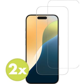 Accezz Gehard Glas Screenprotector 2-pack iPhone 16 Pro