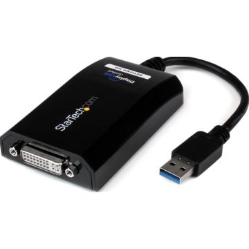 StarTech.com USB 3.0 naar DVI / VGA Externe Videokaart Multi-Monitor Adapter – 2048x1152 - Externe video-adapter