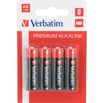 Verbatim - Batterij 4 x AA-type