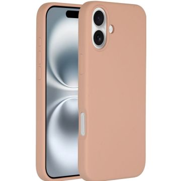Accezz Liquid Silicone Backcover met MagSafe iPhone 16 Plus - Roze