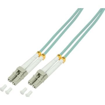 Glasfaser Patchkabel OM3 50/125Ã LC-LC 5,0m
