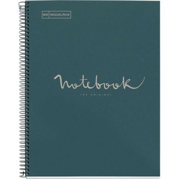MAUL ECO Emotions NB 1 ECOMARINE Recycle A4 SQ 80G blauw (pallet zending)