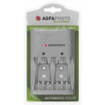 AgfaPhoto Lader Value Energy voor AA/AAA/9V 1St.