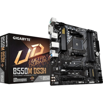 GIGABYTE B550M DS3H - Moederbord