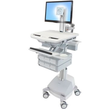 Ergotron StyleView Cart with LCD Pivot, SLA Powered, 6 Drawers - Wagen (alleen opladen)