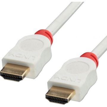 LINDY 3m High Speed HDMI Cable Type A/A. Colour: White