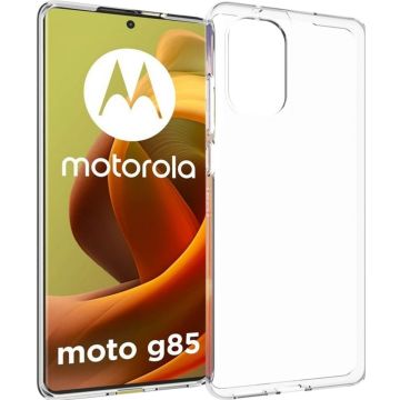 Accezz Clear Backcover Motorola Moto G85 - Transparant
