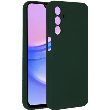Accezz Liquid Silicone Backcover Samsung Galaxy A15 (5G/4G) - Forest Green