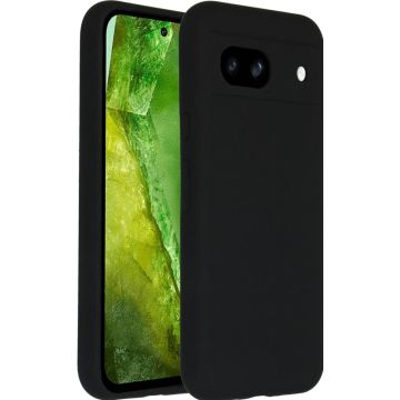 Accezz Liquid Silicone Backcover Google Pixel 8a - Zwart
