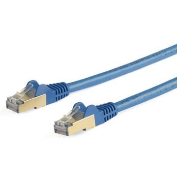 StarTech.com 10m CAT6a netwerkkabel - blauw