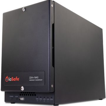 IoSafe 224+ NAS HDD Diskless, 2YR hardware warranty, EU+UK