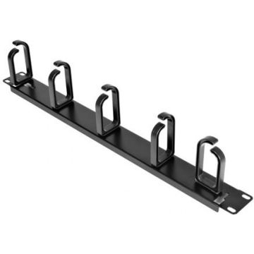 StarTech.com 1U 19" metalen rackmount kabelmanagement paneel - Kabelbeheerkit voor rack