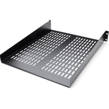 StarTech.com 2U 22inch Universele ventilerende vaste plank voor montage in serverrack / serverkast - 22 kg max
