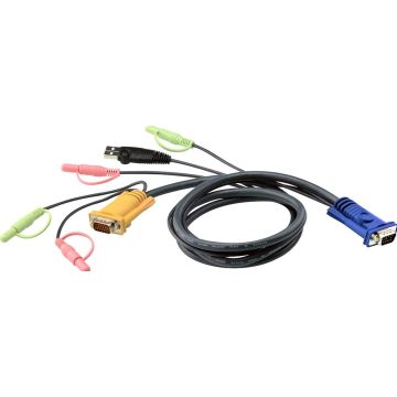 ATEN 2L-5302U - Kabel voor toetsenbord / muis / video / audio