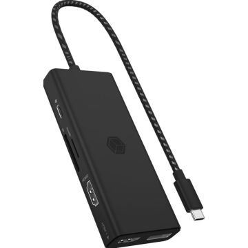 Dockingstation IcyBox USB Type-C mit dreifacher Videoausgabe retail