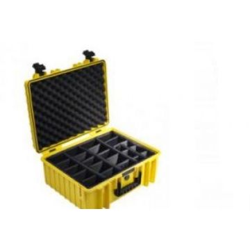 B&W yellow incl. pre-cut foam