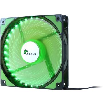 Inter-Tech koeler 120*120*25 ARGUS L-12025 GR, groen