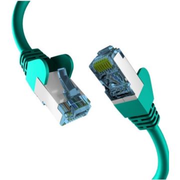 EFB RJ45 PATCHKABEL met CAT7 ROHKABEL GRÜN 0,15m
