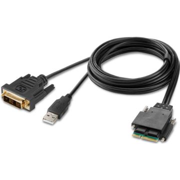 Belkin Secure Modular DVI Single Head Host Cable - USB  DVI-kabel